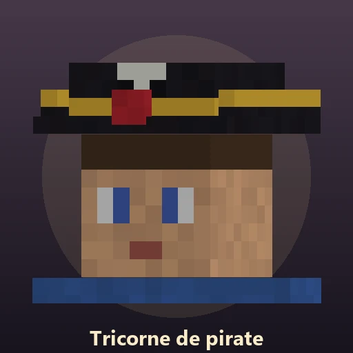 Tricorne de pirate