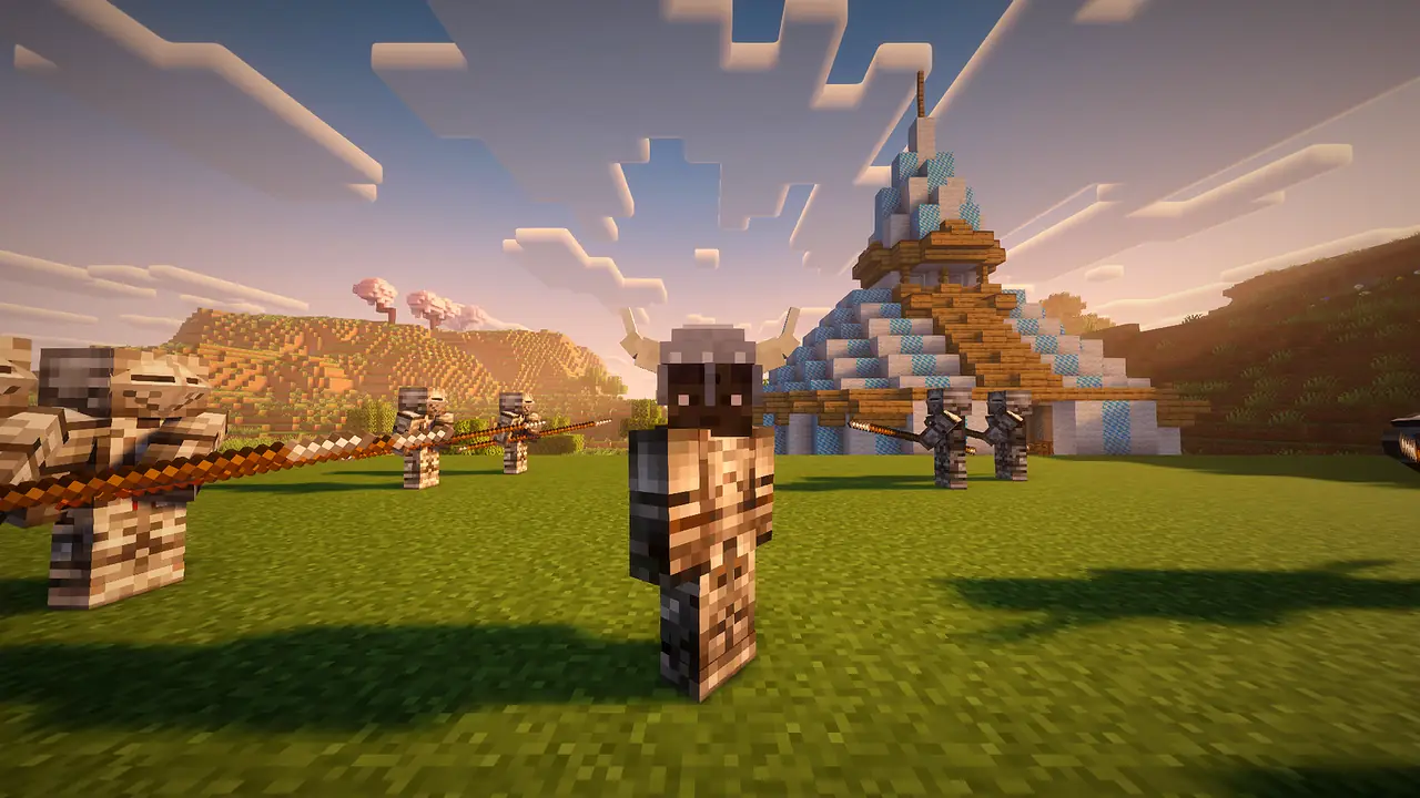 Une cape et un chapeau portés en jeu